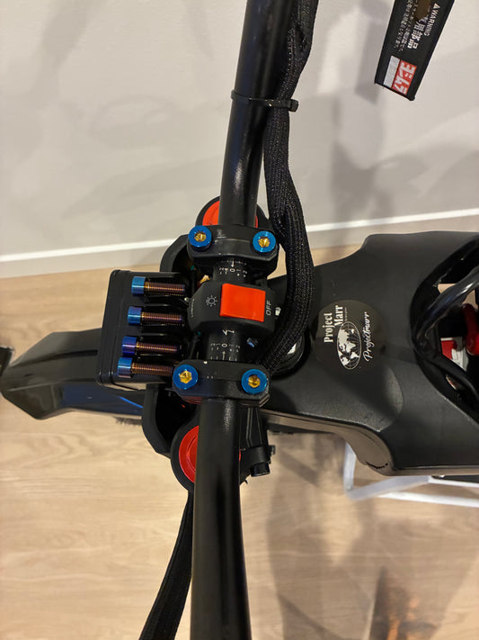 Upgraded Titanium Bolts For Tuttio & Yozma