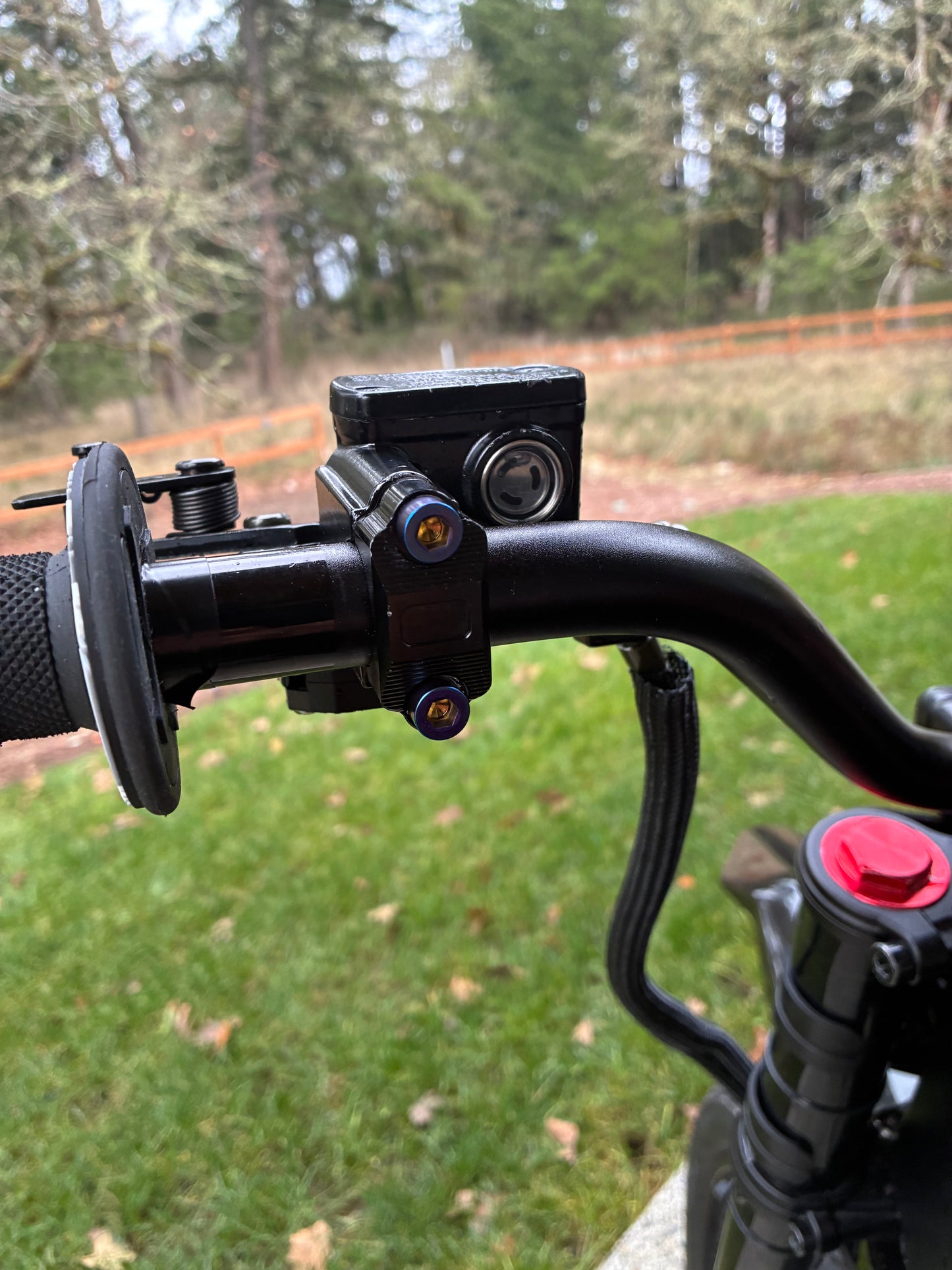 Tuttio/Yozma brake clamp titanium